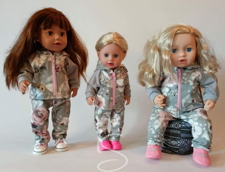 Tepláková souprava Květy