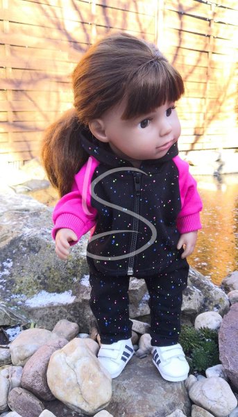 Tepláková souprava Neonové tečky