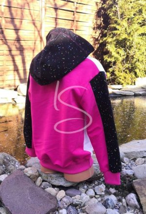 Tepláková souprava Neonové tečky