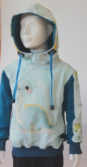 Mikina dino s motýlem