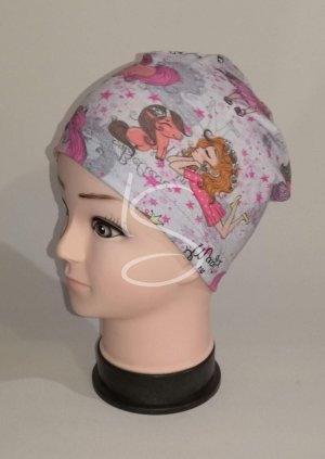 Čepice klasik Princezna s jednorozcem