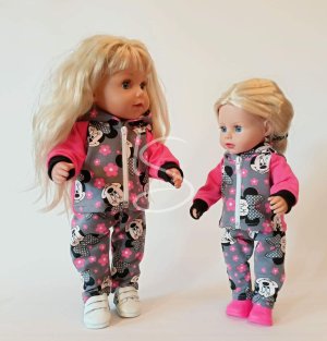 Tepláková souprava Myška na šedé