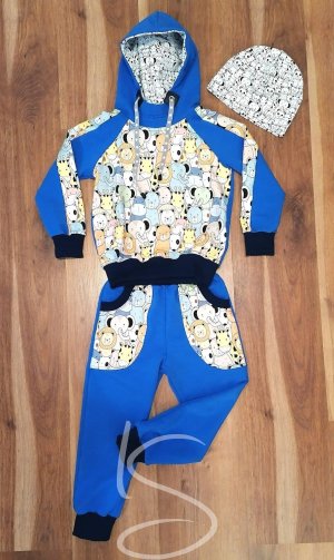 Souprava tepláková zvířata