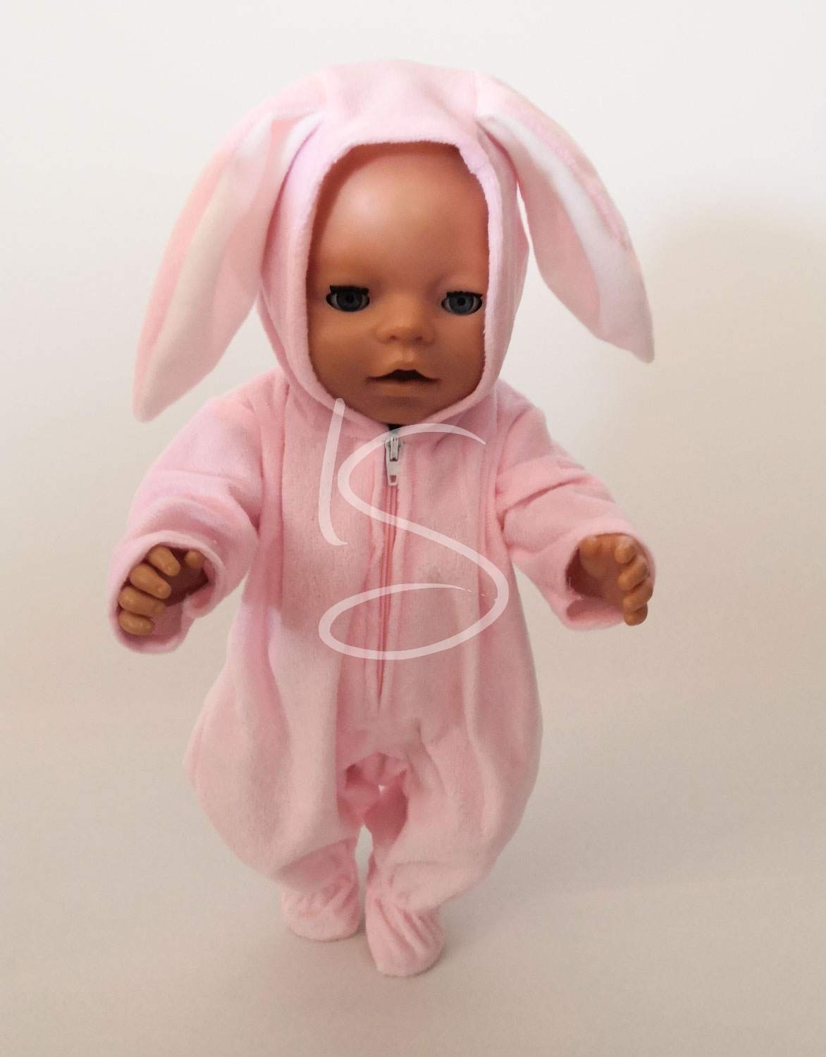 Overal plyšový zajíček