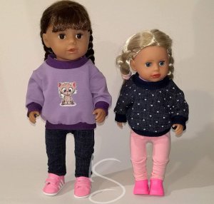 Mikina s hnědou kočkou