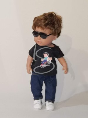 Brýle černé BB 43 za 55 Kč