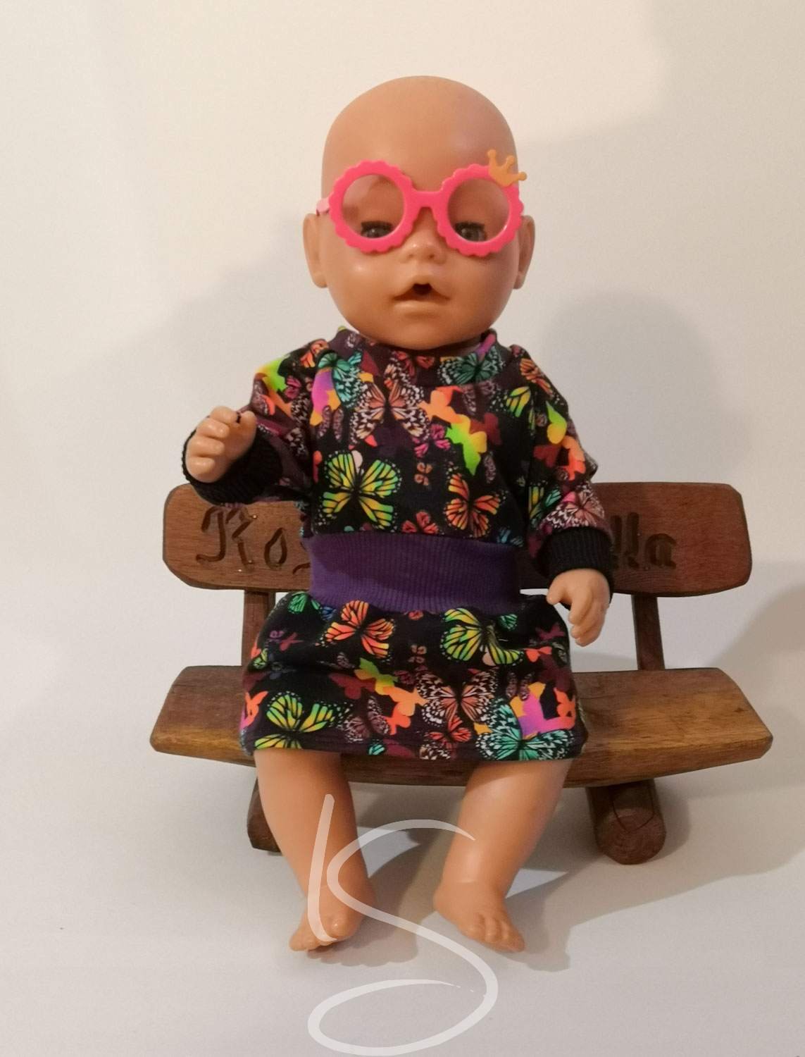 Brýle růžové korunka za 40 Kč