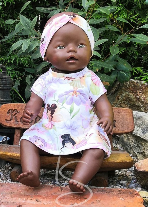 Set větinové víly - šaty, kalhotky, čelenka