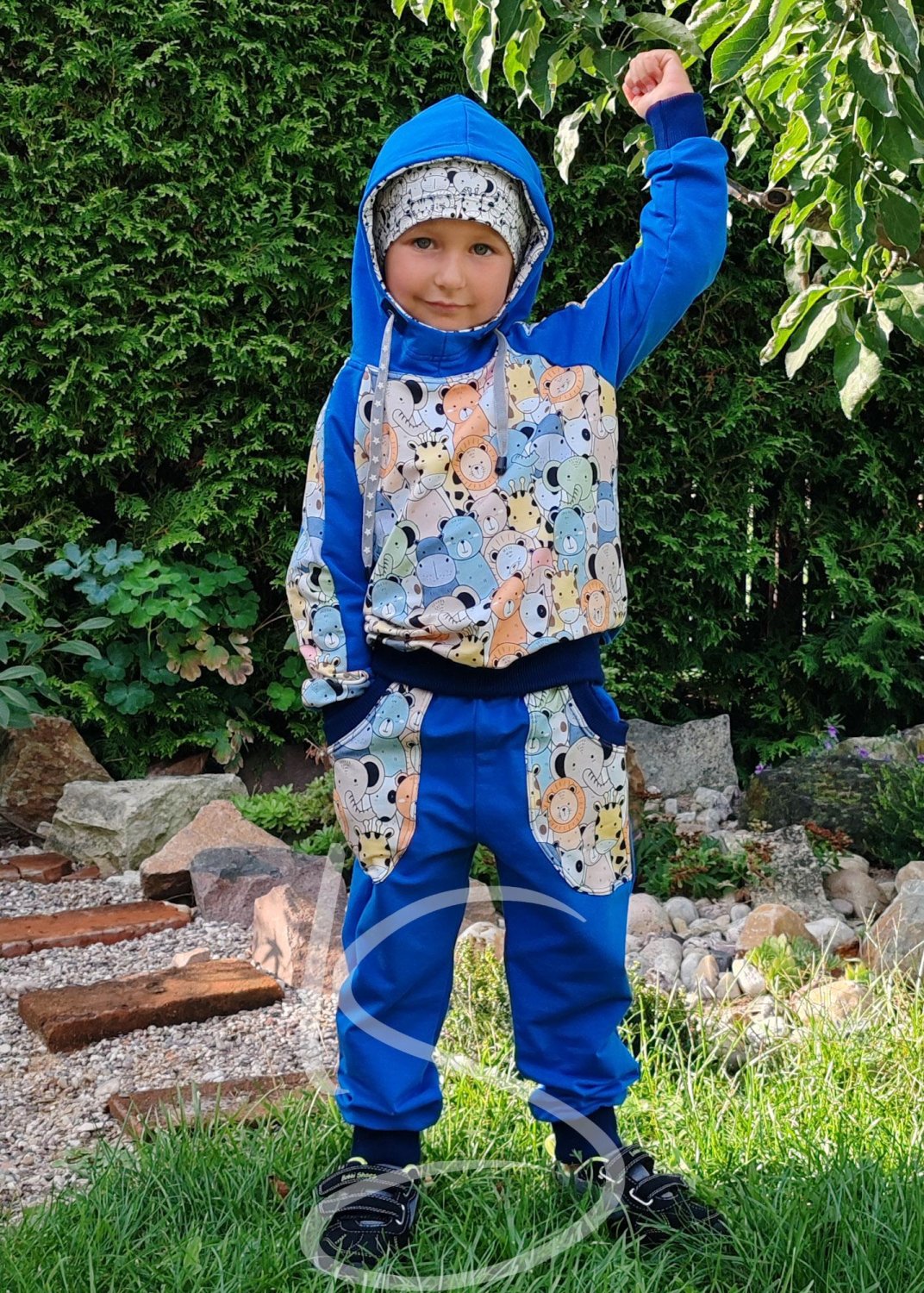 Souprava tepláková zvířata