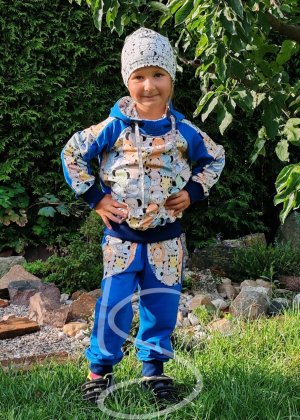 Souprava tepláková zvířata