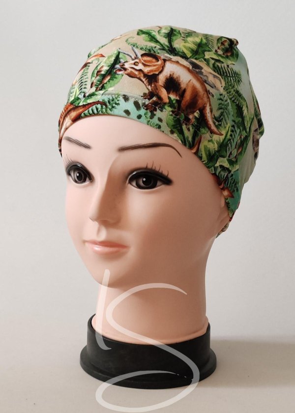 Čepice klasik Dinosauři