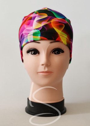 Čepice klasik Neonový kouř