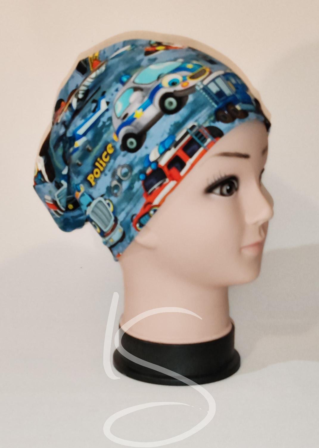 Čepice homeless Policie