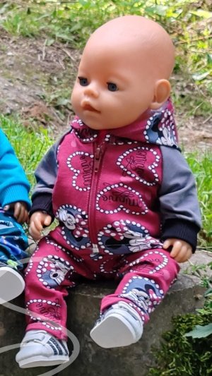 Tepláková souprava Vínová srdíčka