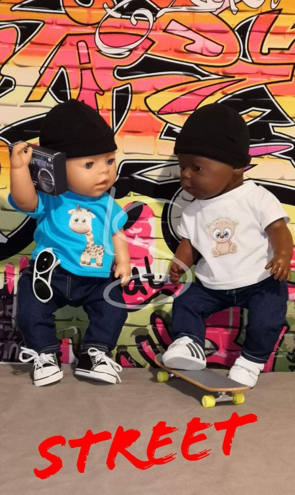 Bílé tričko s medvídkem