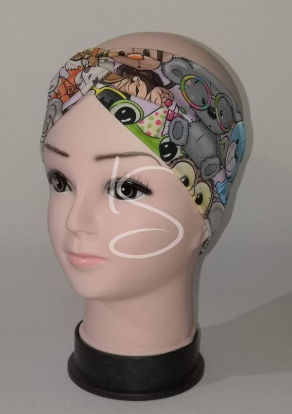 Čelenka křížená zvířatka